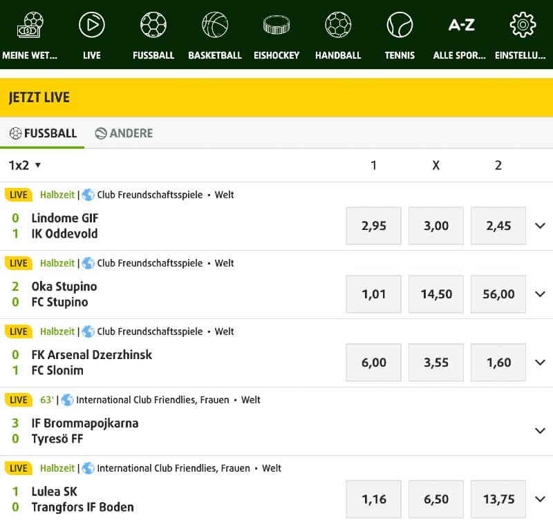 Lottoland Sportwetten Erfahrungen – Livewetten