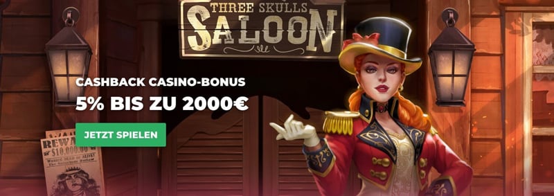 Cashback Bonus des Lucy's Casinos