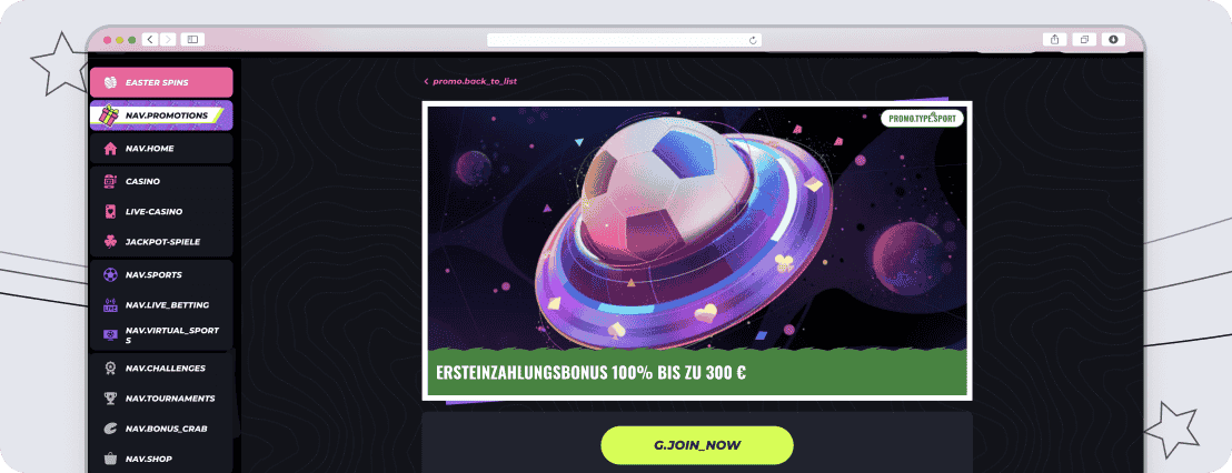 Bonus bei Lunubet