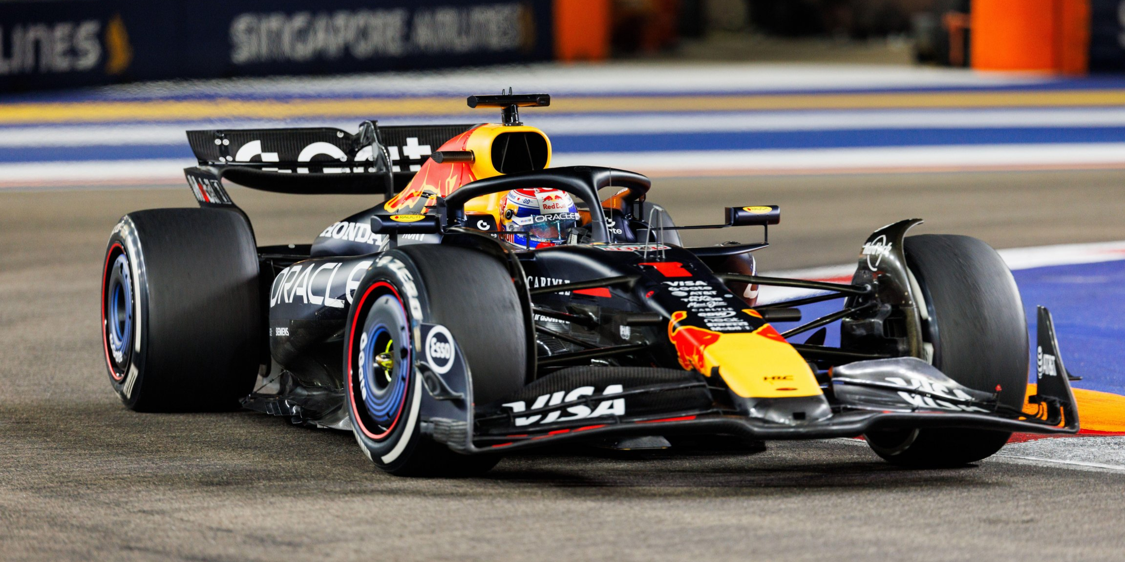 Der Red Bull von Max Verstappen