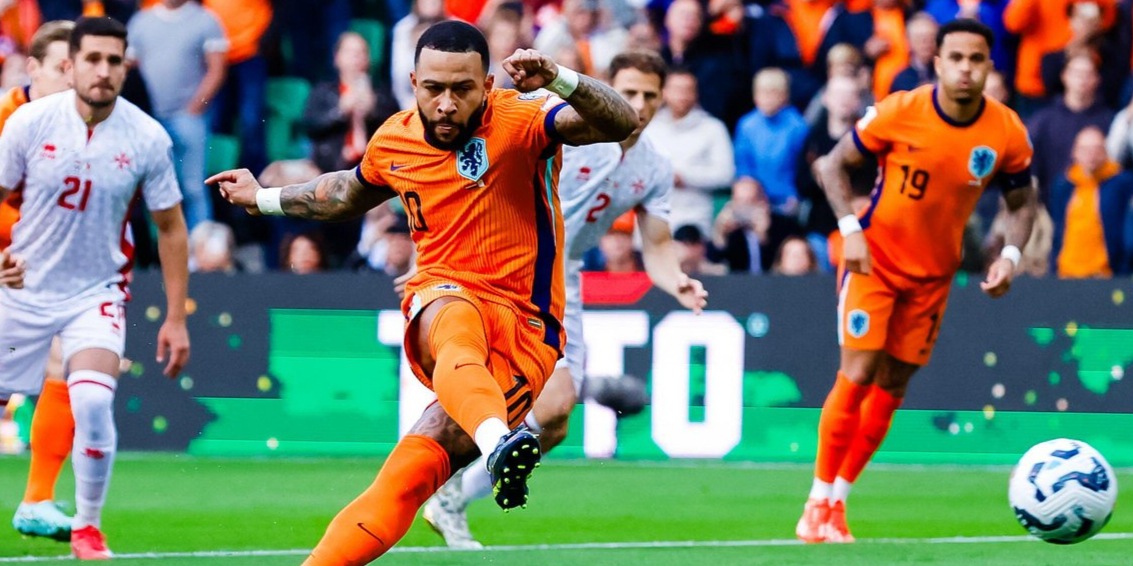 Torjäger der Niederlande Memphis Depay