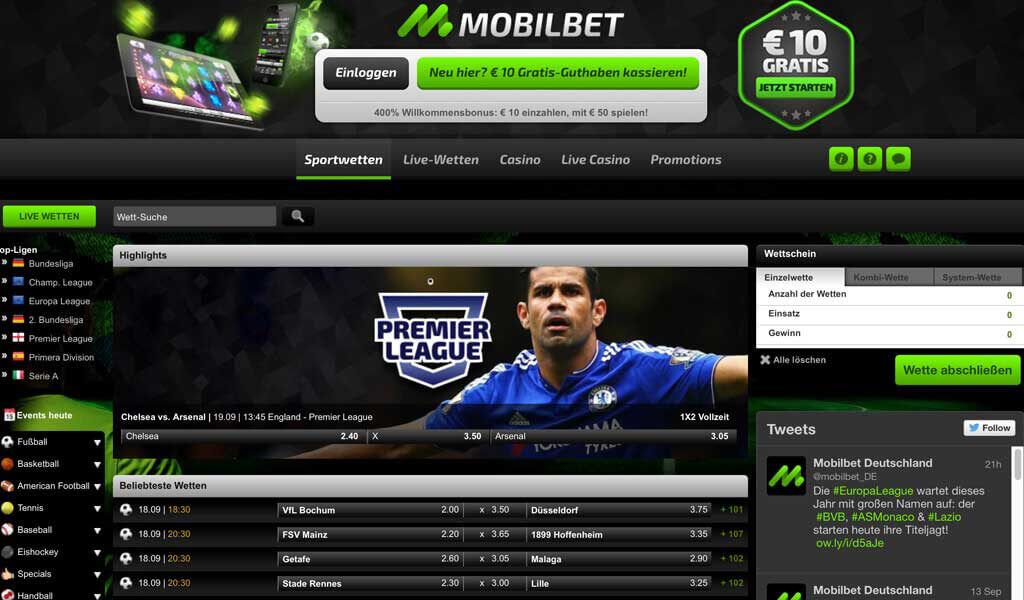 Mobilebet liegt im Gesamtvergleich auf Platz 5 und gehört damit zu den besten Buchmachern. (Quelle: Mobilebet)