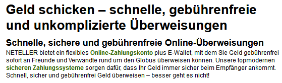 Sportwetten mit Neteller – Bei welchen Wettanbietern ist das möglich?