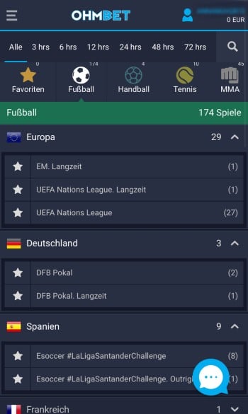 Ohmbet Sportwetten Erfahrungen – Mobile App