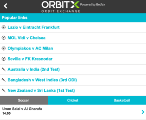 mobile orbit exchange