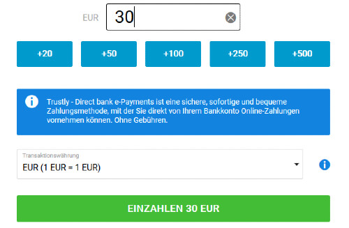 partypoker Trustly Einzahlung