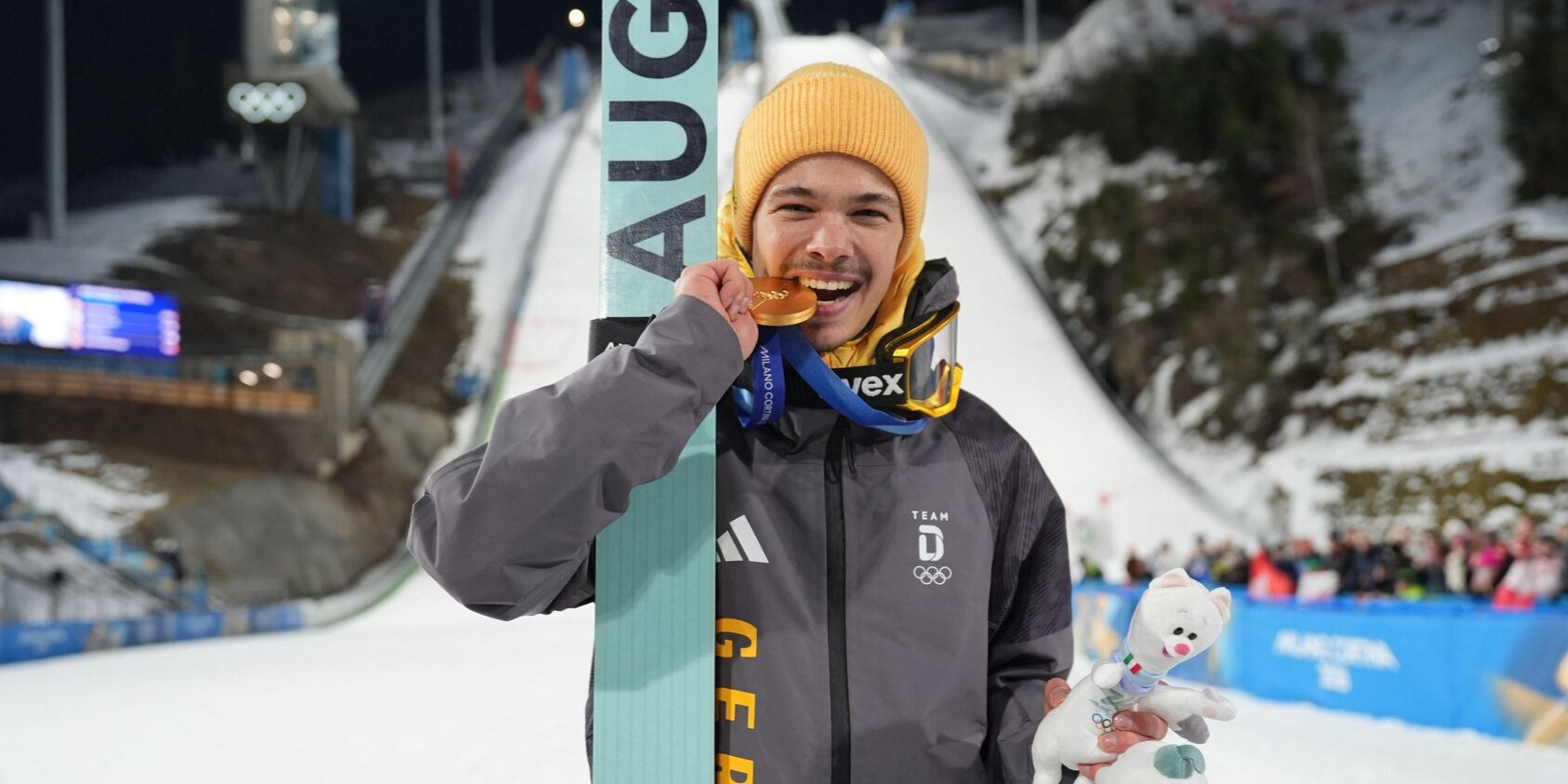 Philipp Raimund mit Gold bei Olympia 2026