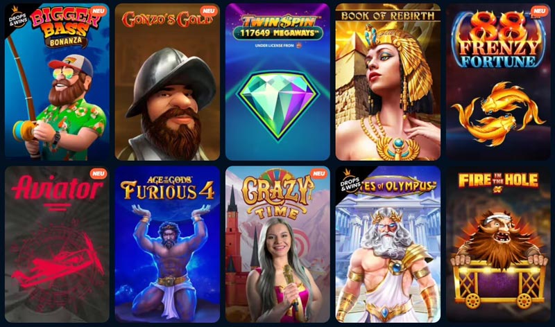 Casinoangebot von Playzilla