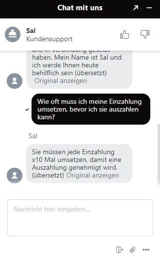 Live-Chat von Pribet