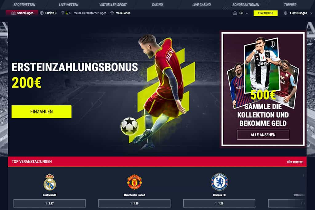 Rabona Sportwetten Erfahrungen – Optik und Design