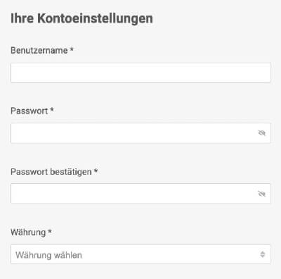 Reloadbet – Kontoeinstellungen