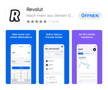 Revolut App herunterladen