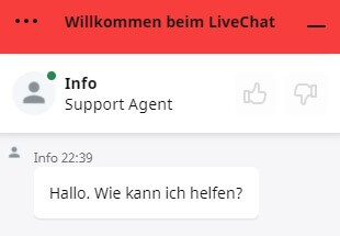 Live Chat von Rolletto