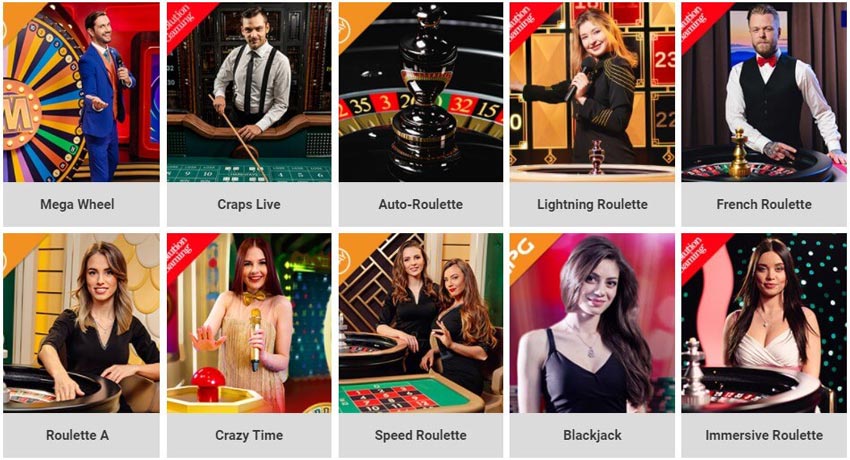 Live Casino von Rolletto