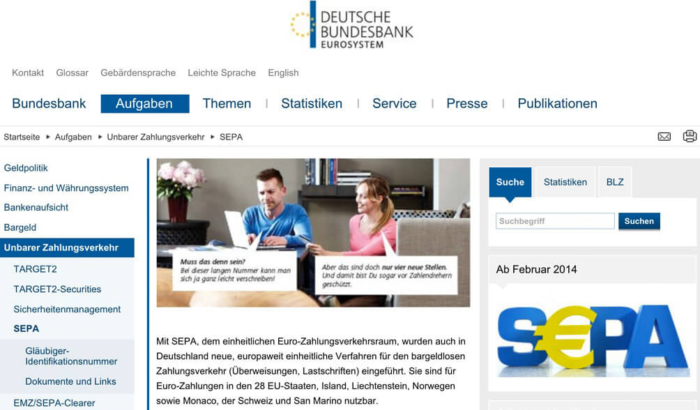Einzahlung beim Wettanbieter mit Lastschrift und ELV