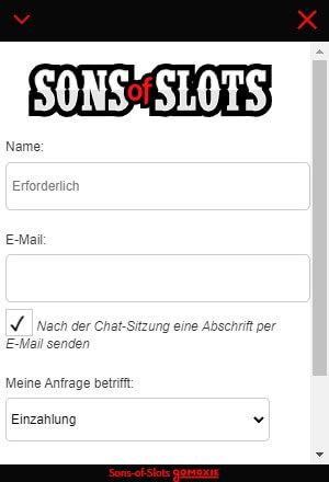 Live-Chat von Sons of Slots