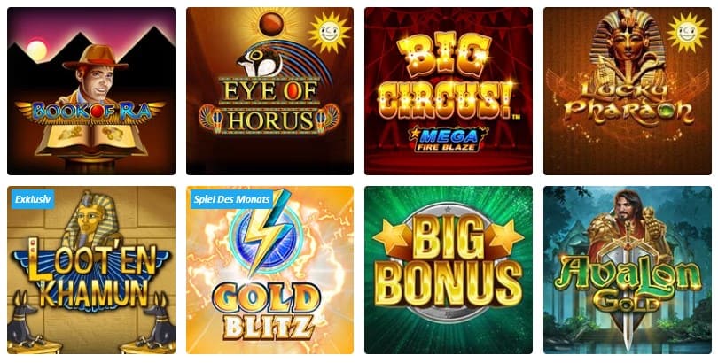 Casinoangebot von Sportingbet