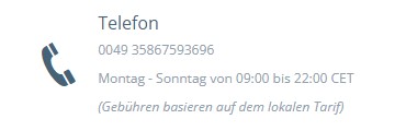 Telefon-Kundenservice von sportingbet