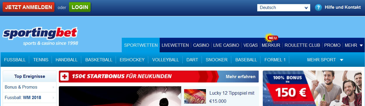 Sportingbet Support Kundenservice