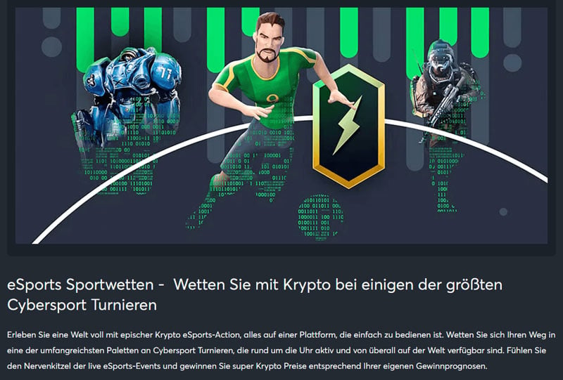 eSports bei Sportsbet.io