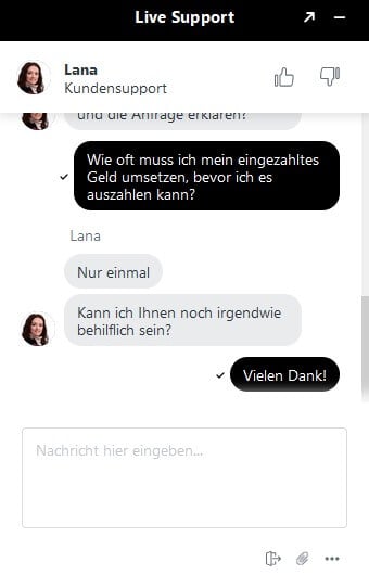 Live-Chat von Sportuna