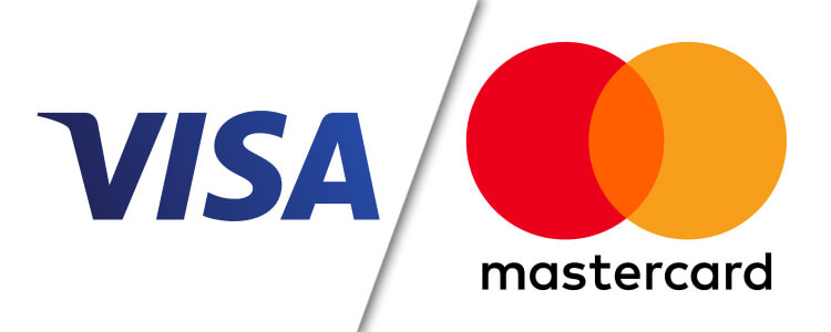 Sportwetten Zahlungsmöglichkeiten: Visa und Mastercard Kreditkarte