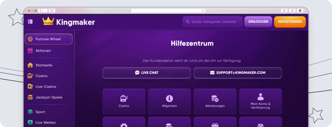 KingMaker support desktop