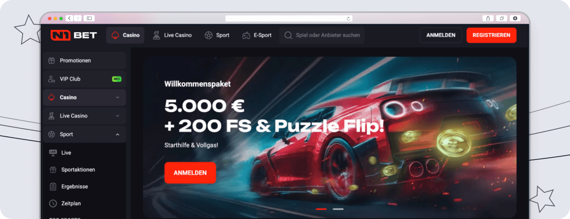 N1BET weitere angebote desktop