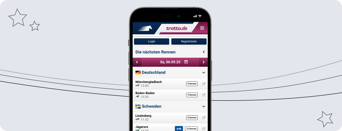 screenshot Trotto mobile app desktop