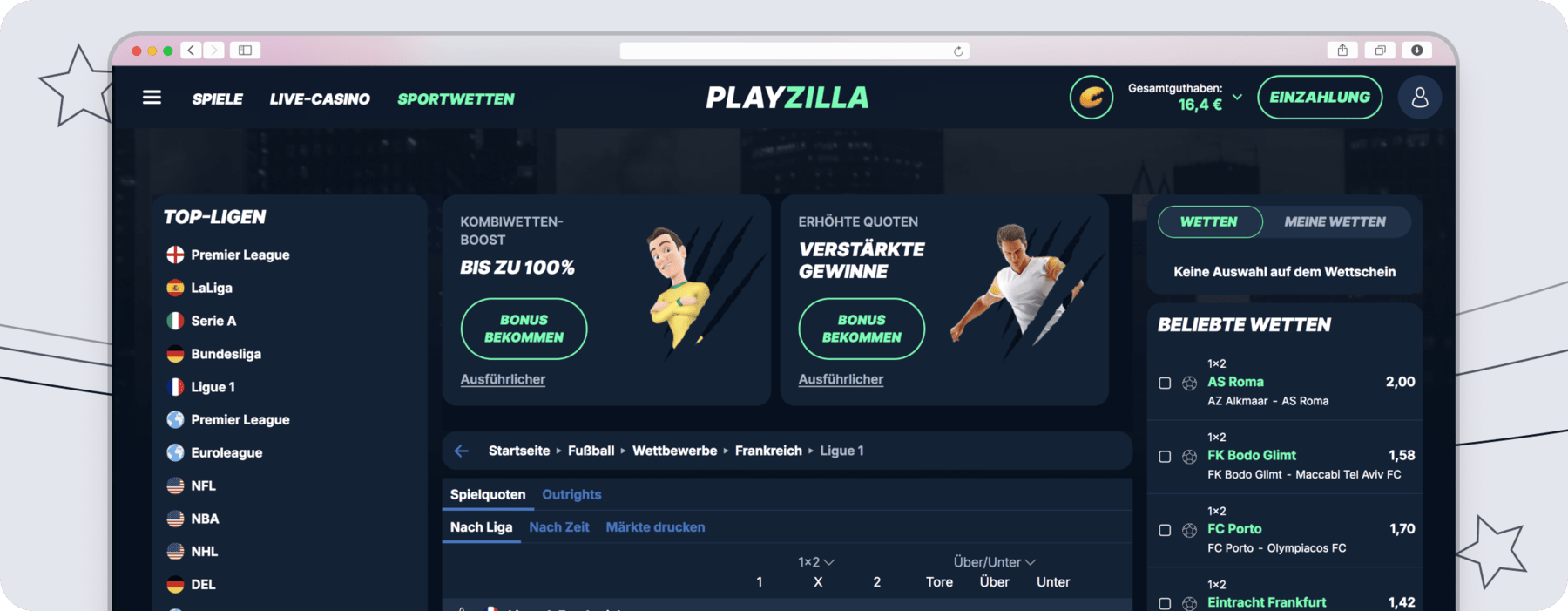 playzilla jeton einzahlung 1