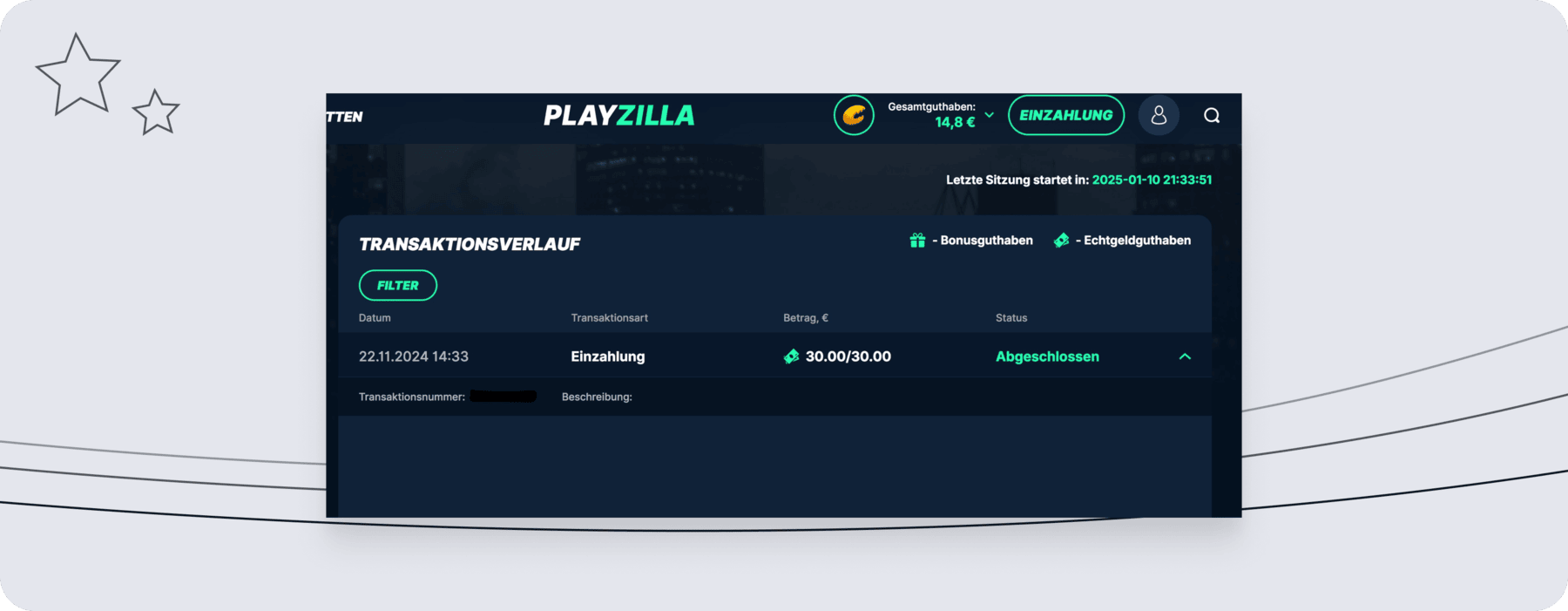 playzilla jeton einzahlung 5