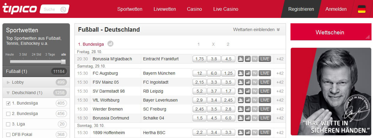 Tipico Wetten Bundesliga