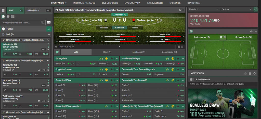 Veerbet Sportwetten Erfahrungen – Livewetten