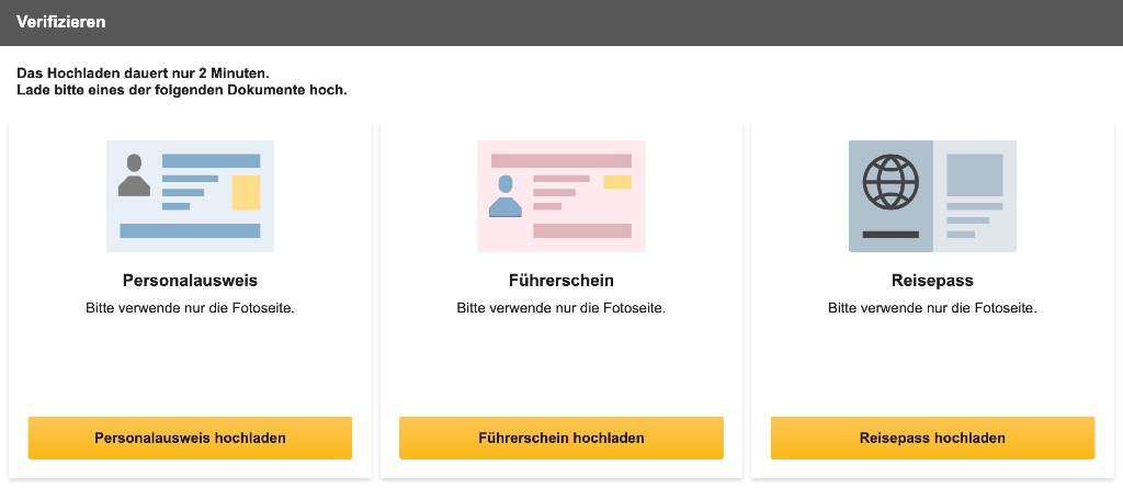 Der KYC Prozess bei Betfair