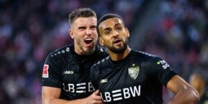 Demirovic und Vagnoman vom VfB Stuttgart