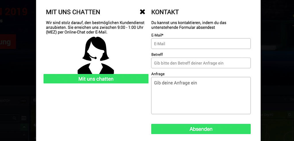 VStarBet Sportwetten Erfahrungen – Service und Support