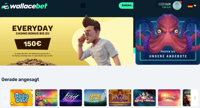 Wallacebet Sportwetten Erfahrungen – Weitere Angebote