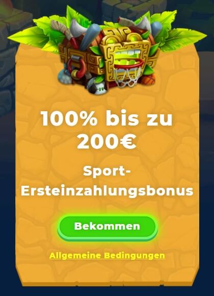 Bonus von Wazamba Sport