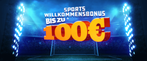 WeLiveBets 100e Sport Willkommensbonus