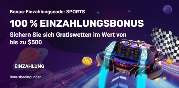 Bonusangebot von Winz.io