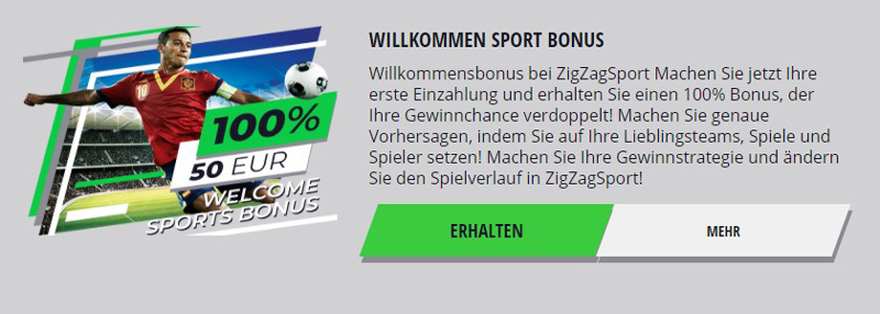 Bonus von ZigZagSport