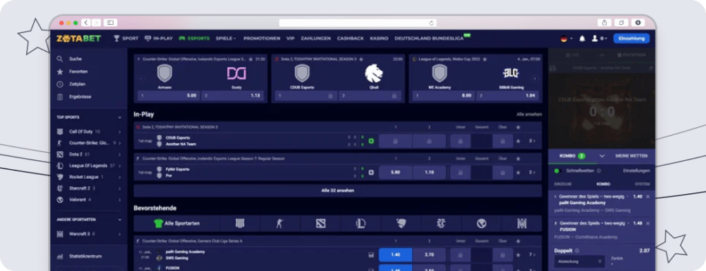 Zotabet Esports