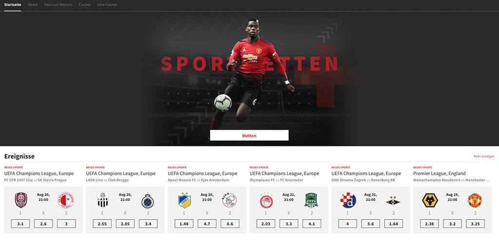 Zulabet Sportwetten Erfahrungen – Optik und Design