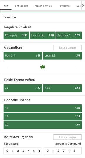 Unibet Wetten