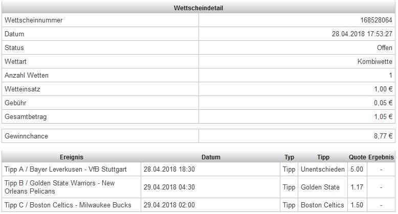 Klicke auf die Grafik für eine vergrößerte Ansicht

Name: Bet3000_Wettschein.JPG
Ansichten: 52
Größe: 57,5 KB
ID: 4788759