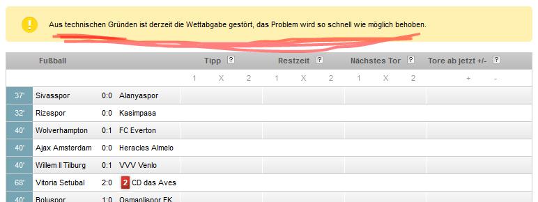 Klicke auf die Grafik für eine vergrößerte Ansicht

Name: Tipico Live.jpg
Ansichten: 134
Größe: 32,5 KB
ID: 4826472