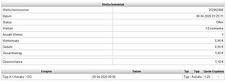 Klicke auf die Grafik für eine vergrößerte Ansicht

Name: Bet3000_Wettschein.JPG
Ansichten: 619
Größe: 33,7 KB
ID: 5038144