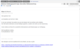 Klicke auf die Grafik für eine vergrößerte Ansicht

Name: Mail v. betano.png
Ansichten: 1337
Größe: 118,1 KB
ID: 5091163