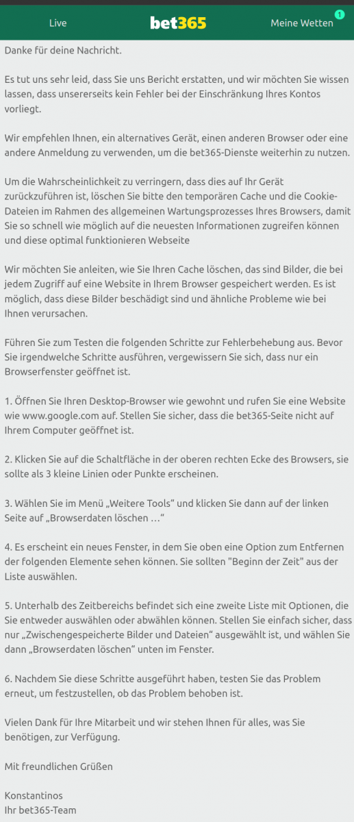 Klicke auf die Grafik für eine vergrößerte Ansicht

Name: antwort bet365.png
Ansichten: 740
Größe: 600,7 KB
ID: 5338318